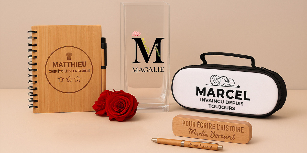 Des cadeaux uniques, personnalisés pour chaque occasion