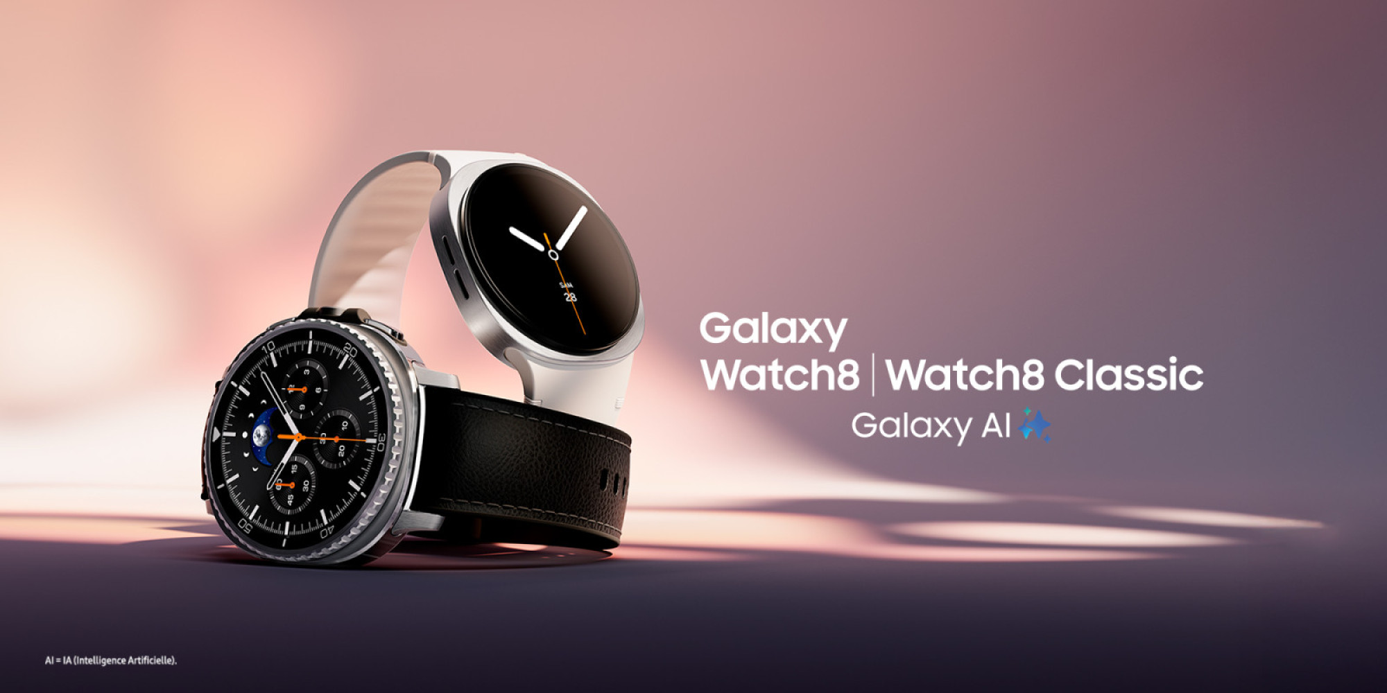 Offre de lancement : Galaxy Watch8 | Wach8 Classic